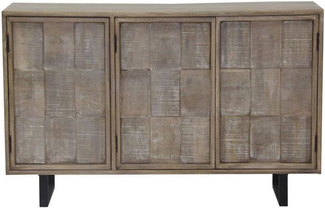 Parker House® Crossing Casablanca Driftwood 57" TV Console-2