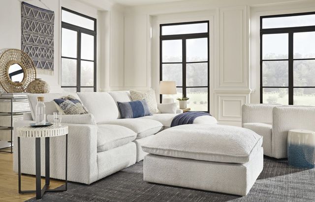 Ashley® Gimma Gray Storage Ottoman-4