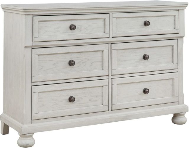 Signature Design by Ashley® Robbinsdale Antique White 6-Drawer Dresser-0