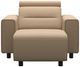 Stressless® by Ekornes® Emily Beige Medium Long Seat with Wide Arms-1