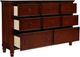 New Classic® Home Furnishings Tamarack Brown Cherry Dresser-3
