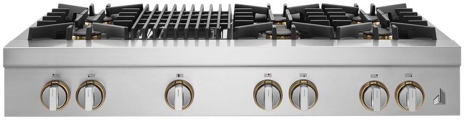 JennAir® RISE™ 48" Stainless Steel Natural Gas Rangetop