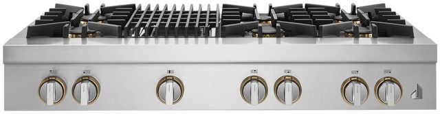 JennAir® RISE™ 48" Stainless Steel Natural Gas Rangetop