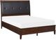 Homelegance® Cotterill Dark Cherry California King Panel Bed-0