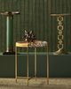 Currey & Company Jussi Gold Drinks Table-5