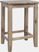 Jofran Inc. Eastern Tides Bisque Backless Counter Stool-1