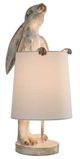 Stylecraft Malta Cream/White Accent Desk Lamp-1