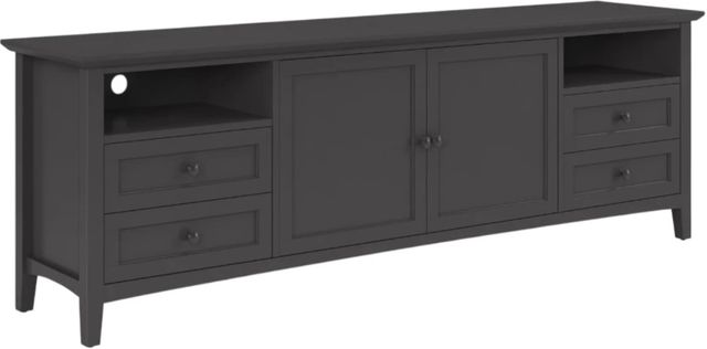 Modus Furniture Grace Raven 84" Entertainment Console-0