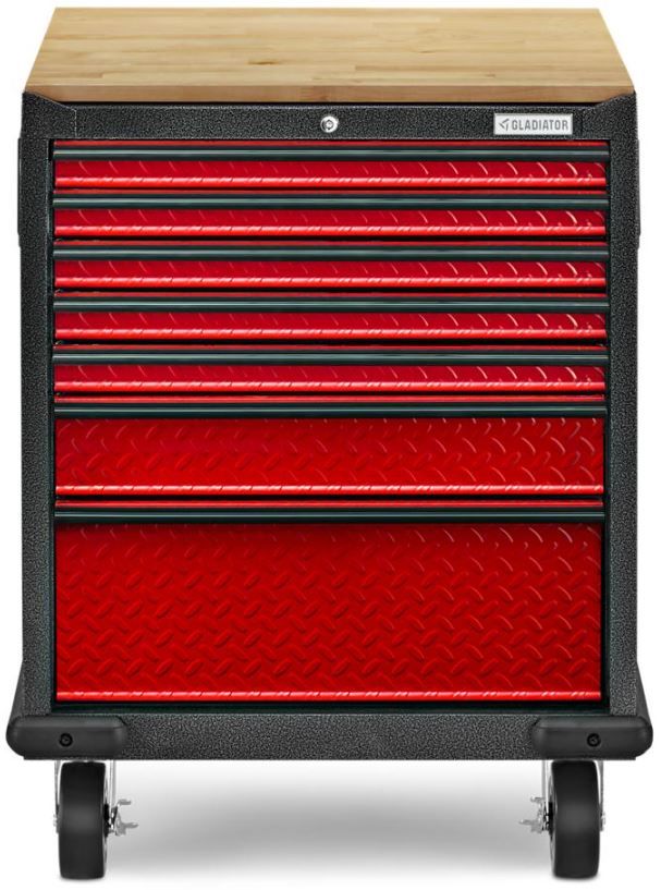 Gladiator® Premier Red Tread Modular Geardrawer Cabinet-4