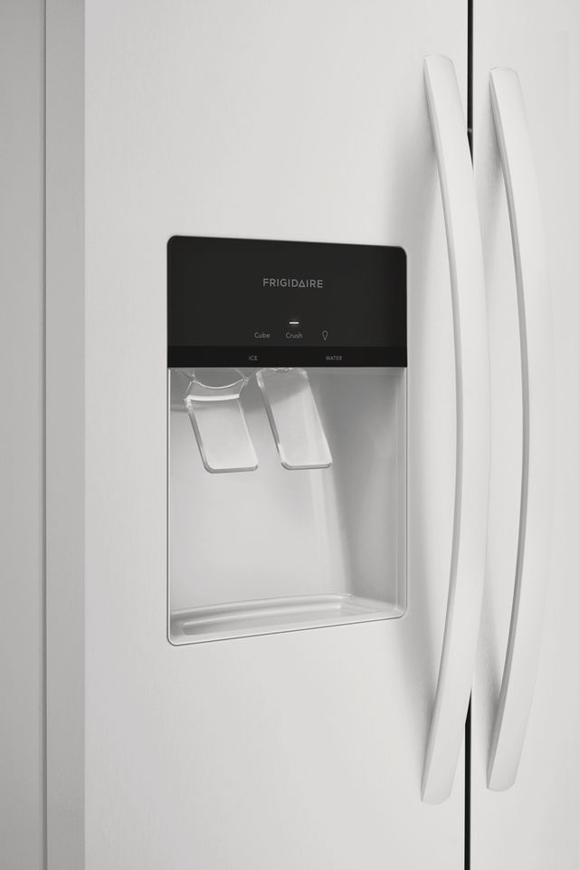 Frigidaire® 36 in. 25.6 Cu. Ft. White Side-by-Side Refrigerator-3