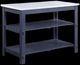 ACME Furniture Enapay Gray/White Kitchen Island-0