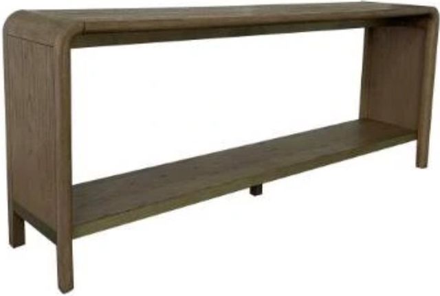 Bernards Elure Latte Waterfall Console Table-0