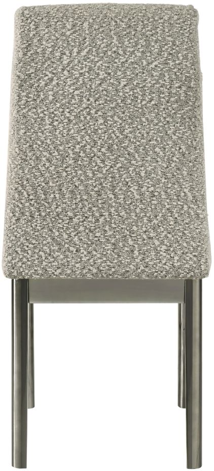 New Classic® Home Furnishings Lennox Gray/Silver Dining Side Chair-4