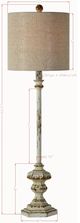 Forty West Clarke Ivory Buffet Lamp-1