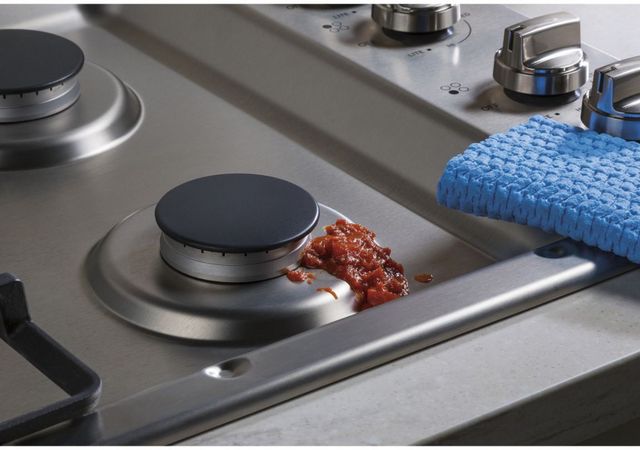 GE® 30" Stainless Steel Built-In Gas Cooktop-5