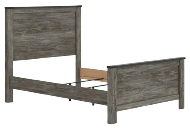 Signature Design by Ashley® Frandern Black/Gray Full Panel Bed-1