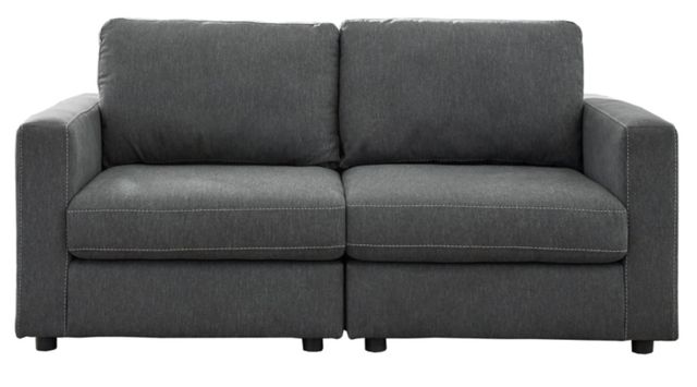 Signature Design by Ashley® Candela 2-Piece Charcoal Living Room Seating Set-1