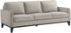 New Classic® Home Furnishings Aaron Leather Mist Gray Sofa-0
