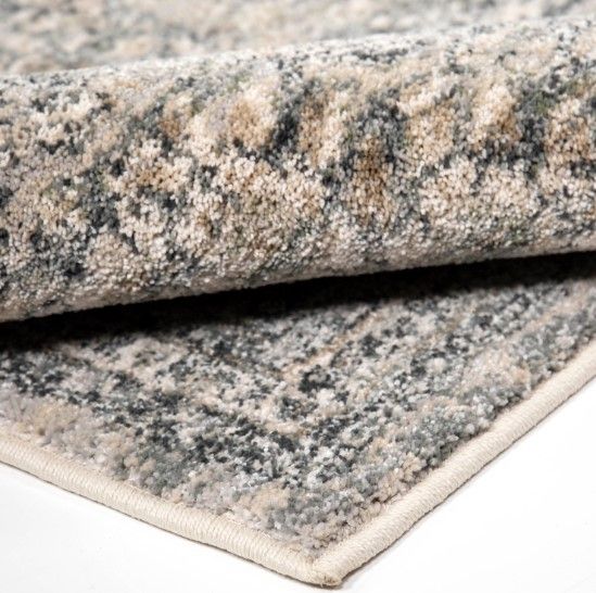 Orian Riverstone Pembroke Cloud Gray 5'x8' Area Rug-2