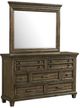 Elements International McCoy Charcoal Dresser and Mirror-0