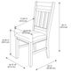 Powell® Turino 5-Piece Weathered Gray Dining Set-1