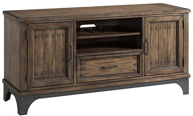Intercon Whiskey River Gunpowder Gray 60" Console-0