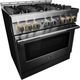 JennAir® RISE™ 36" Stainless Steel Pro Style Gas Range-4