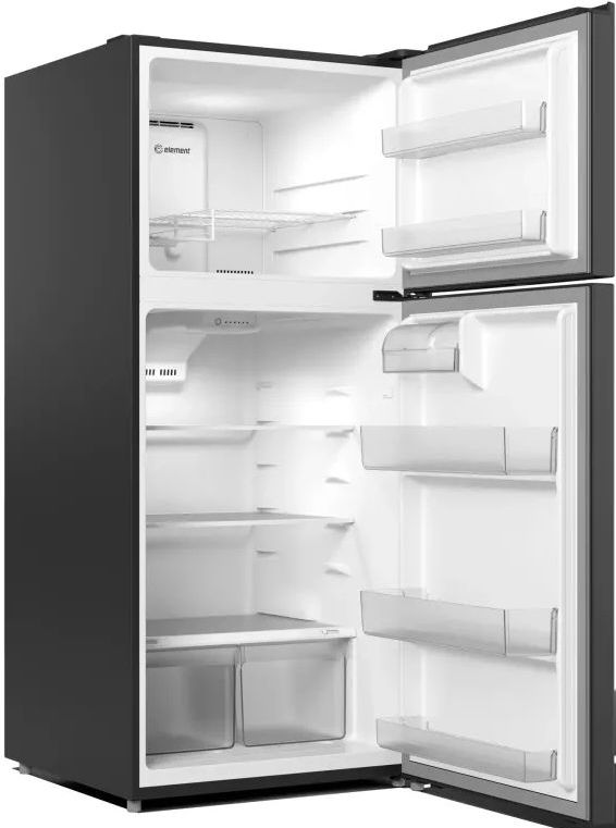 Element® 28 in. 17.6 Cu. Ft. Black Top Freezer Refrigerator