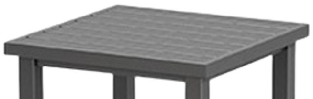 Homecrest™ Outdoor Living Customizable Latitude Aluminum Square Outdoor End Table-1