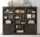 aspenhome® Hampton Black Cherry Door Bookcase-1