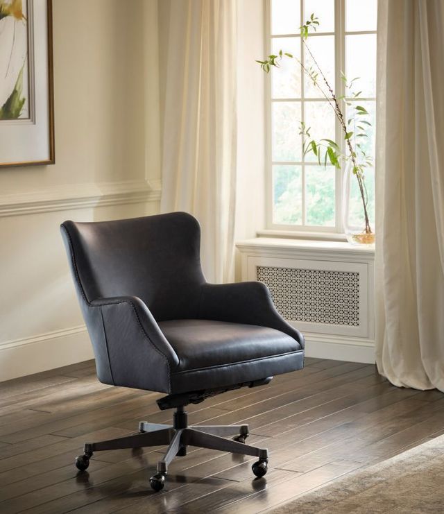 aspenhome® Blake Venetian Blue Executive Chair-1