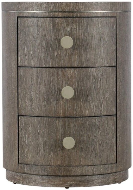 Hooker® Furniture Modern Mood Mink Round Nightstand-2