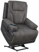 Signature Design by Ashley® 4Z-Peaceful Pause Slate Power Lift Recliner-1