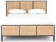 Magnolia Home by Joanna Gaines Palmer Black Wash King Panel Bed-1