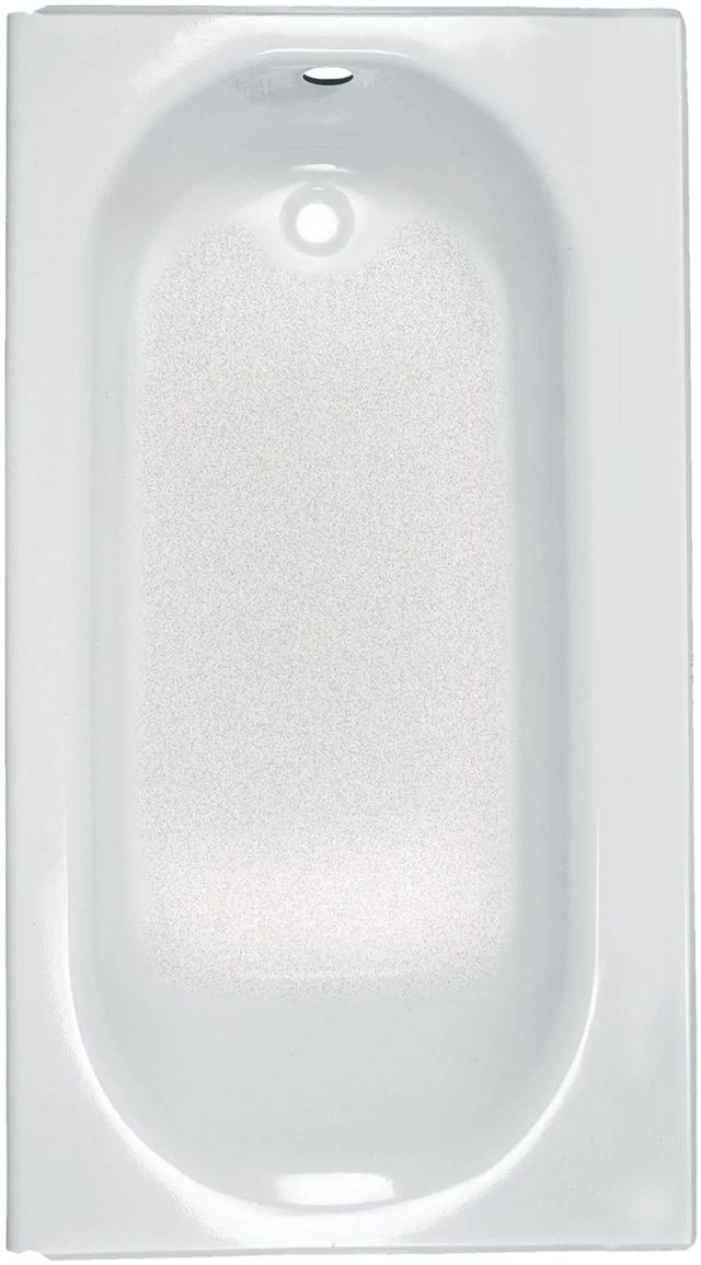 American Standard Princeton® Americast® White 60" x 34" Integral Apron Bathtub Left-Hand Outlet-2