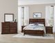 Vaughan-Bassett Lancaster County Amish Walnut Queen Panel Bed-2