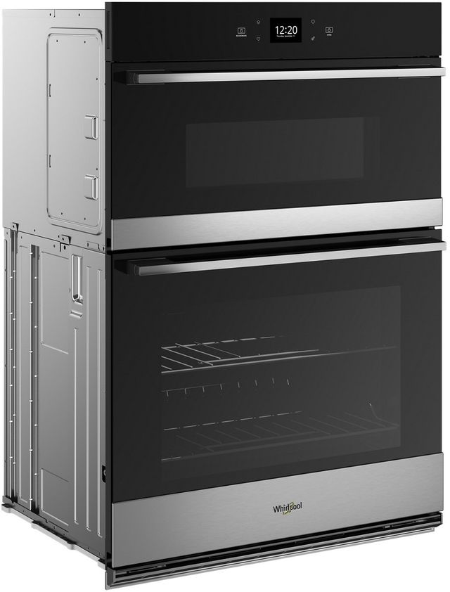 Whirlpool® 30" Stainless Steel Oven/Microwave Combo Electric Wall Oven with Air Fry When Connected-3