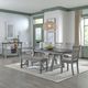 Liberty Furniture Newport 5-Piece Carbon Gray/Smokey Gray Trestle Dining Set-0
