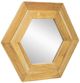 A & B Home Cameron Brown Wall Mirror-0