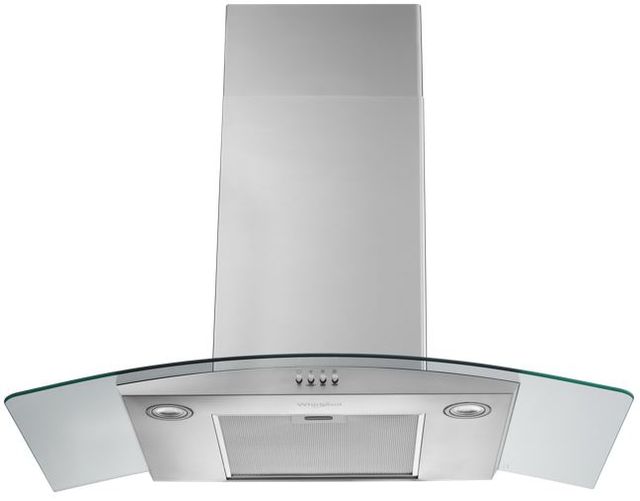 Whirlpool® 36" Stainless Steel Wall Mounted Range Hood-3