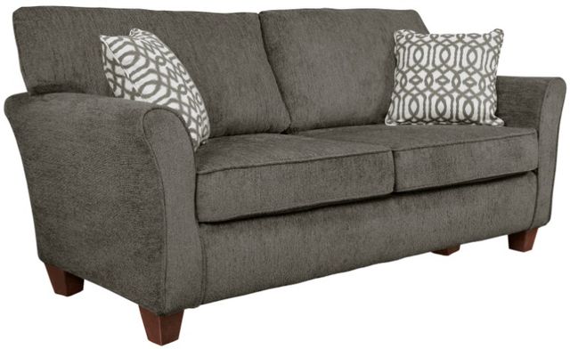 Homelegance® Alain Brownish Gray Loveseat-0