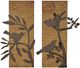 Classy Living 2-Piece Birds On Burlap Wall Art Set-0
