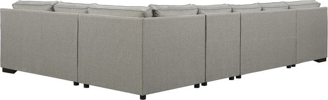 Benchcraft® Marsing Nuvella® 5-Piece Slate Left-Arm Facing Loveseat Sectional and Chaise-1