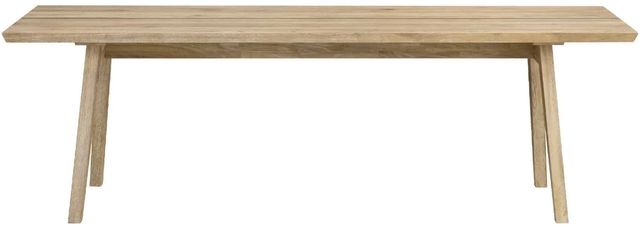 Intercon Arcadia Antique Oak Fixed Top Leg Table-2