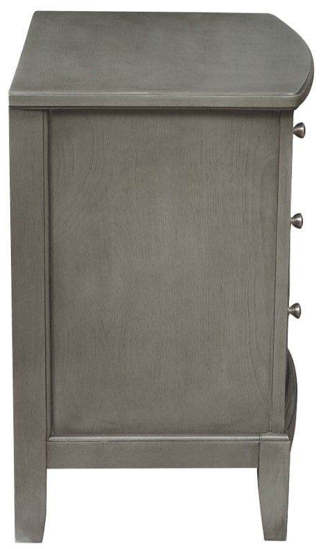Homelegance® Cotterill Gray Nightstand-3