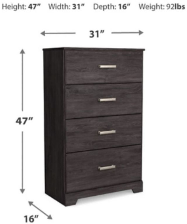 Signature Design by Ashley® Belachime Charcoal Chest-2