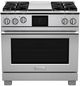 BlueStar® 36" Stainless Steel Pro Style Dual Fuel Range-0