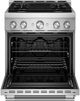 KitchenAid® 30" Stainless Steel Pro Style Gas Range with No Preheat Air Fry Mode-1