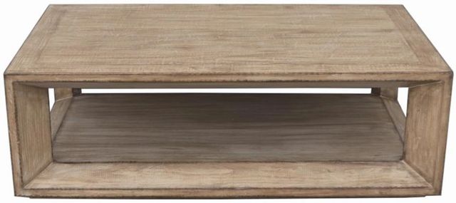 Nest Home Collections Luke Antique Natural Coffee Table-2