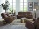 Behold™ Home Telluride Chocolate Power Reclining Console Loveseat-1